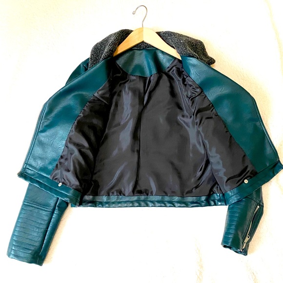 Sherpa Collar Moto Jacket - Picture 5 of 9